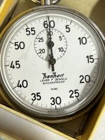 Hanhart Stoppuhr "Lever 7 Jewels Shockproof"  1/5 Sek